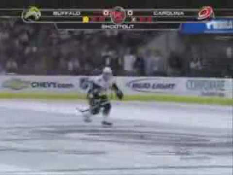 Daniel Briere vs. Cam Ward