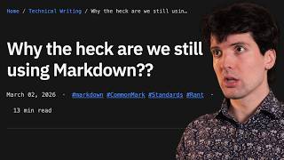 Thumbnail for Markdown is a terrible language
