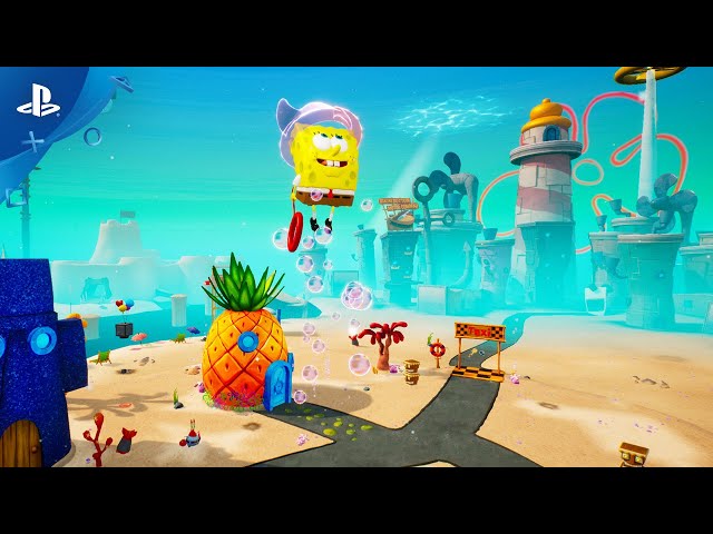 Video Teaser für Spongebob Squarepants Battle for Bikini Bottom - Rehydrated - Pre-Order Trailer | PS4