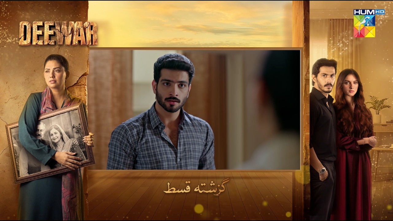 Deewar - Recap Episode 08 - [ Sunita Marshall & Ali Abbas ] HUM TV