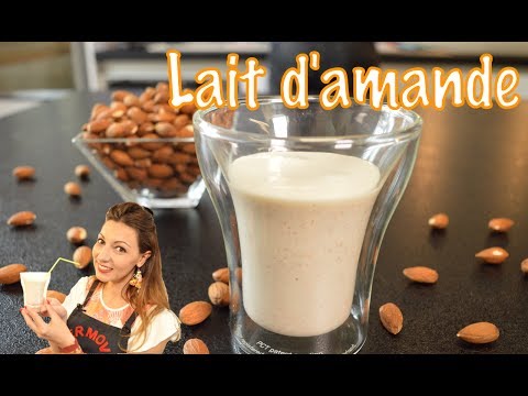 FAIRE SON LAIT D'AMANDE, recette avec ou sans Thermomix