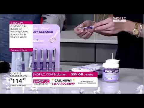 GEMORO ON-THE-GO JEWELRY CLEANERS ON SHOP LC