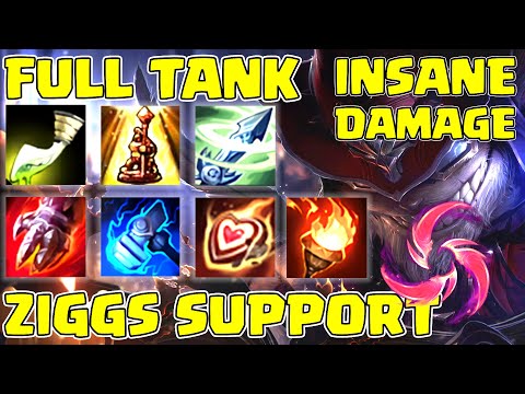 BEST SUPPORT FULL TANK ZIGGS OBLITERATES ADC. I FIRED MY SUBSTITUTE AFTER THIS GAME