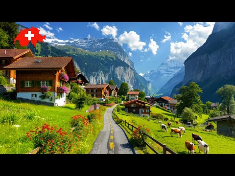 Interlaken, SCHWEIZ 🇨🇭 Die besten Orte in der Schweiz 4K 🇨🇭 Walking Tour