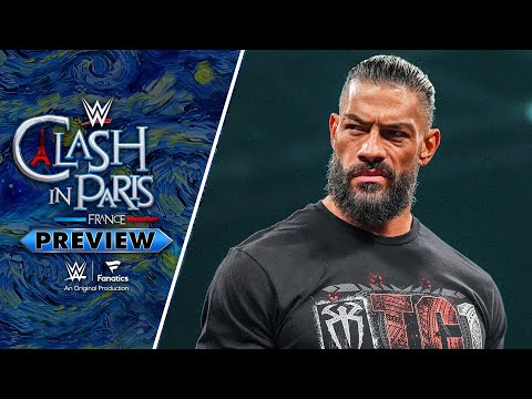 First Look At WWE Clash In Paris 2025 Stage