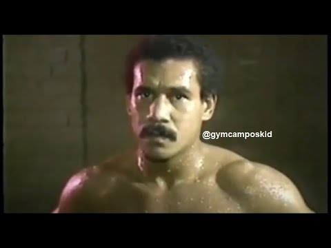 Edwin El Chapo Rosario y su peculiar forma de entrenar