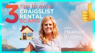Craigslist Scams! - 3 Tips To Avoiding Craigslist Rental Scams