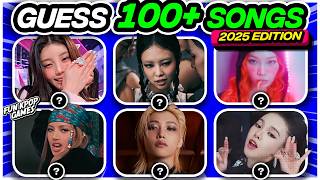⭐️ ULTIMATE KPOP QUIZ ⭐️ GUESS 100+ KPOP SONGS 2025 EDITION | KPOP QUIZ - FUN KPOP GAMES 2025