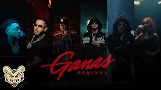 KRIS R ❌ ROA ❌ BLESSD ❌ CLARENT❌ LUAR LA L ❌ DE LA ROSE - GANAS REMIXXX 😈 (VIDEO OFICIAL)