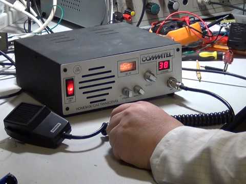 Commtel Base Station - UK (CB 27/81) CB radio (Base Station)   -   On The Air Test