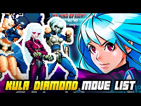 KULA DIAMOND MOVE LIST - The King of Fighters 2002 Unlimited Match (KOF2002)