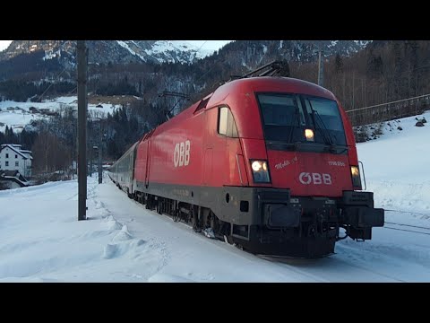 ‼️Bahnverkehr in Dalaas auf der Arlbergbahn mit Sonderzüge‼️und mehr....