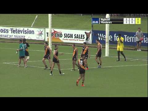 Nightcliff v Wanderers; U18s Grand Final; TIO NTFL 2015/16 Q1