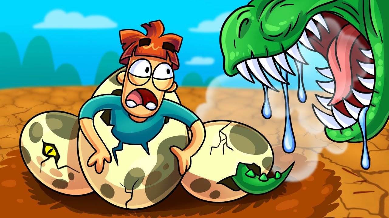 ¿Qué pasaría si un dinosaurio te tragara?