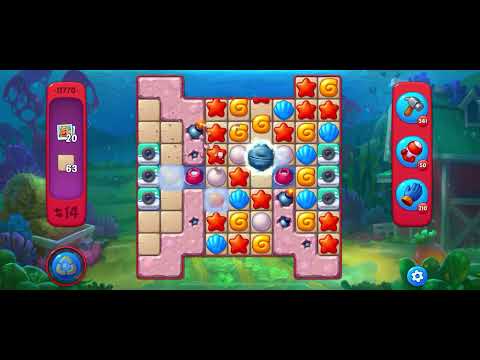 Fishdom Hard level 11770 no boosters フィッシュダム ハード