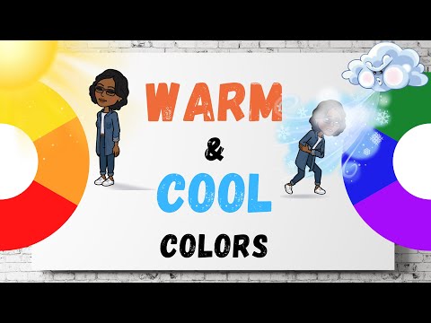Warm and Cool Colors - What makes a color warm or cool? | Color Theory | Art School | Riekreate