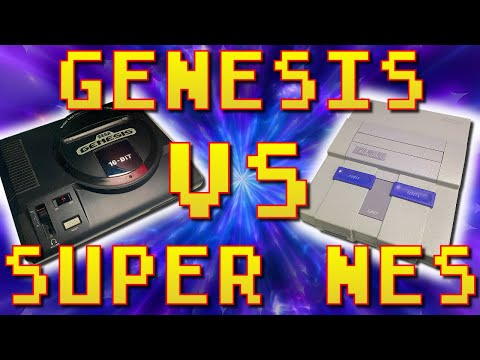 Sega Genesis vs. Super Nintendo! *32* Games Compared! (Round 1!)