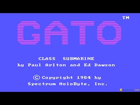 Gato gameplay (PC Game, 1984)