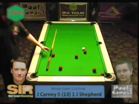 IPA Tour Blackpool 2013 Jimmy Carney v Jordan Shepherd