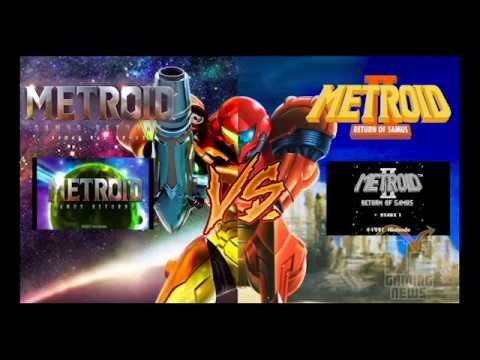 Metroid Samus Returns Vs Metroid II Return of Samus