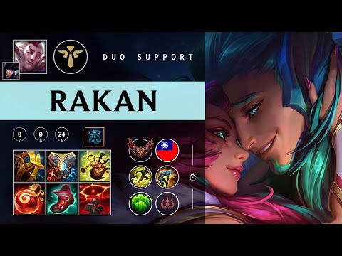 Rakan Support vs Rell - TW Grandmaster Patch 26.01
