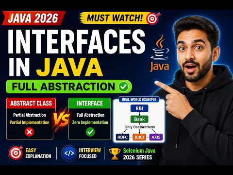296 Interfaces In Java Selenium Java 2026
