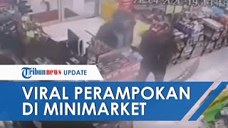 Video Detik-detik Perampokan Minimarket di Bogor yang Akan Tutup, 3 Korban Disekap dalam Toilet