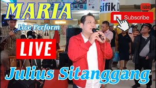 Julius Sitanggang - Maria - live perform at Plaza Pondok Gede Julius Sitanggang - Maria - live perform at Plaza Pondok Gede