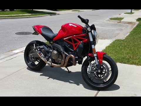 2015 Ducati Monster 821 - Ride & Review