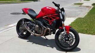 2015 Ducati Monster 821 - Ride & Review