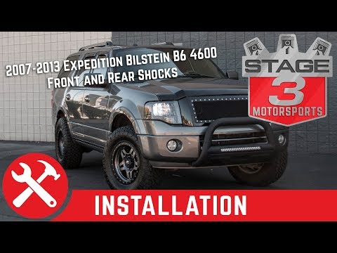 2007-2013 Expedition Bilstein B6 4600 Front and Rear Shock Assemblies Install