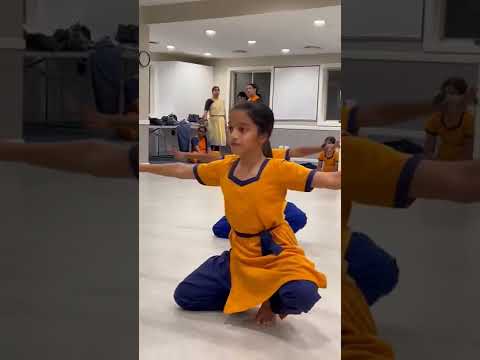 Alarippu practice @SamarpanaInstituteofDance #shorts #shortsvideo #bharathanatyam #students