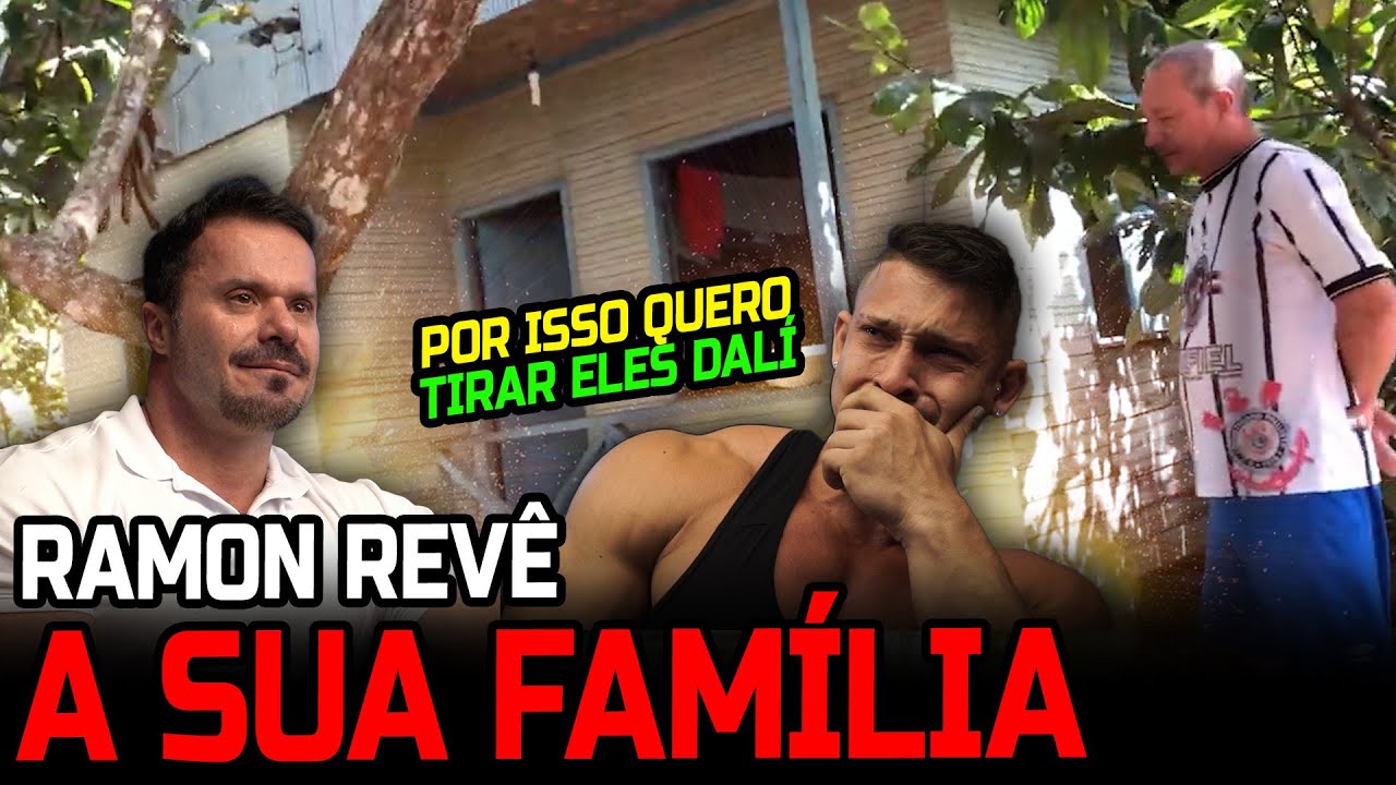 A REAÇÃO DO RAMON AO VER SUA FAMÍLIA