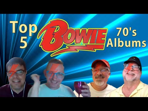 Top 5 David Bowie Albums from the 70's (Vinyl Community Guncles 59)