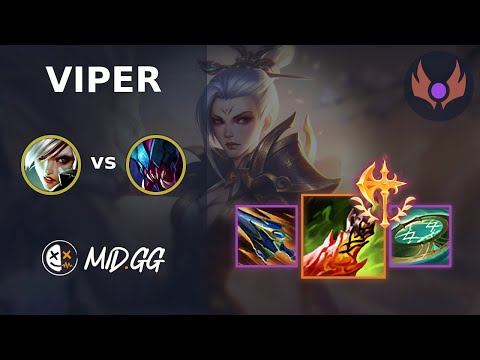 MID.GG: [ Viper ] Riven JUNGLE vs Rek'Sai | NA MASTER | LOL Season 2025