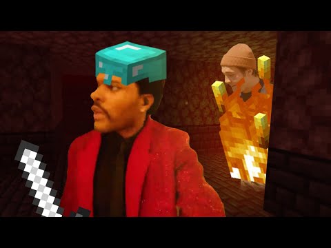 Searching For Blaze Rods in Minecraft!