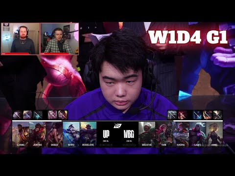 UP vs WBG - Game 1 | Week 1 Day 4 LPL Winter 2025 | Ultra Prime vs Weibo Gaming G1 full