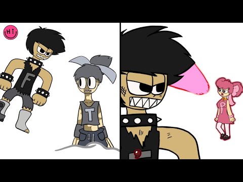 Alphabet Lore Humanized (T Story) / Alphabet Lore Real Life Animation / Hi Ani