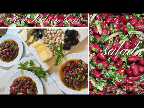 RED KIDNEY BEAN SALAD: The most delicious summer salad