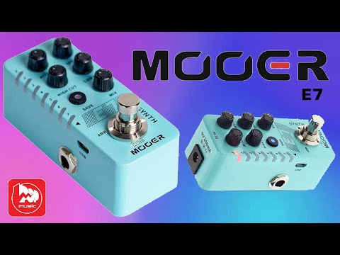 Обзор педали Mooer E7 Polyphonic Guitar Synth