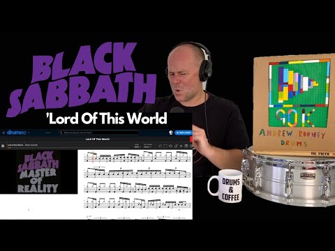 Drum Teacher Reaction: BILL WARD | Black Sabbath - 'Lord Of This World' (FIRST TIME LISTEN)