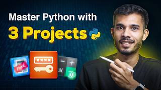 Build 3 Python Projects Step-by-Step 🔥 | Python Projects for Beginners to Advanced (Hindi)