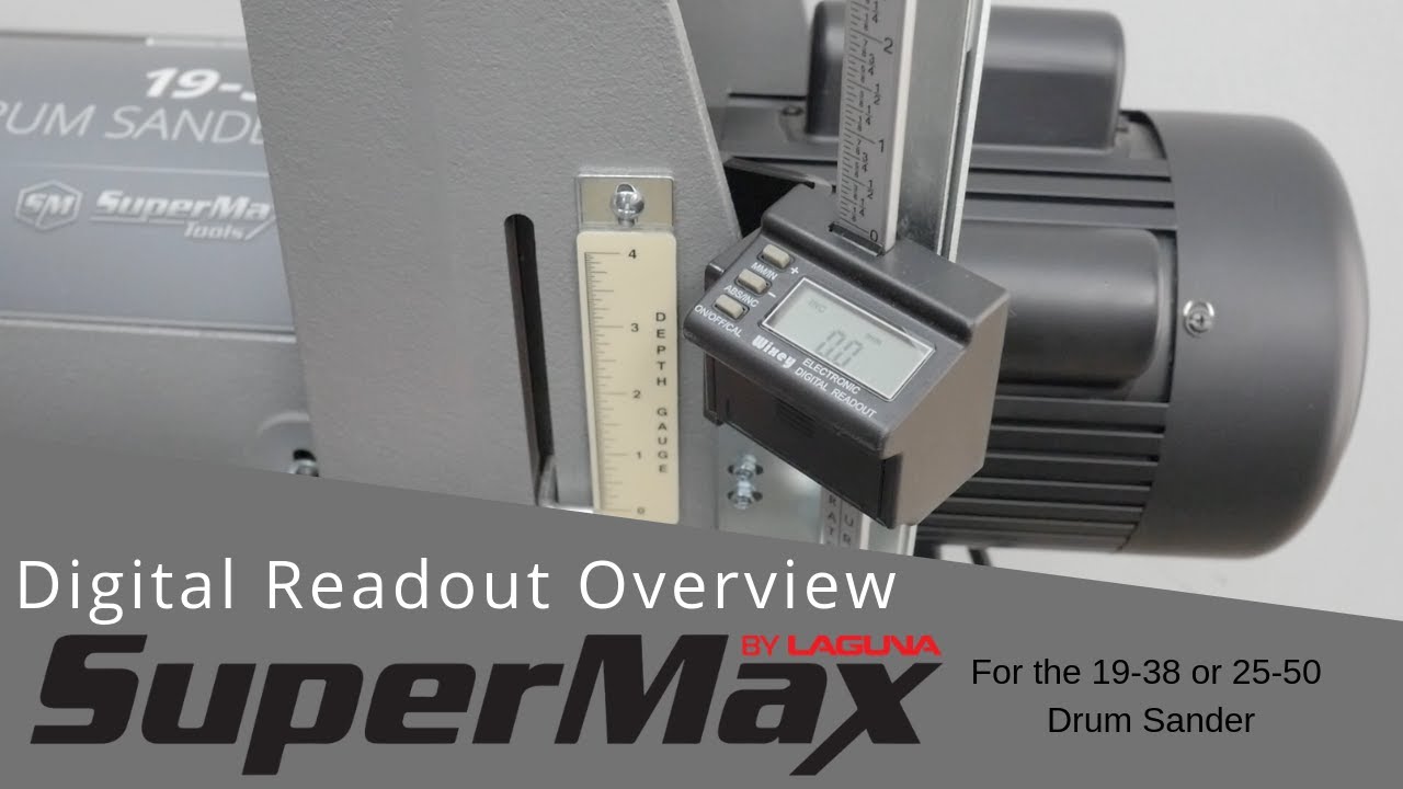 SuperMax 2550 Drum Sander