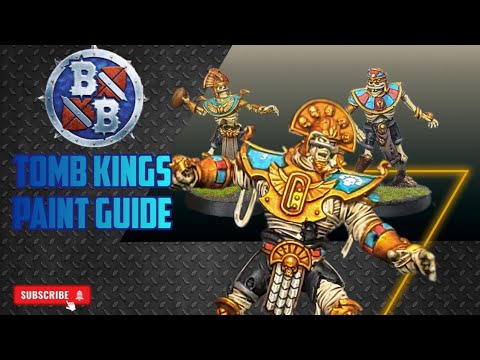 Blood Bowl Tomb Kings Paint Guide 
