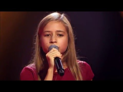 Shy 14-Year Old Tine Sings Emma Bale's Run - Shocking