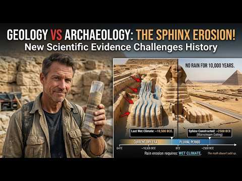 Rain Erosion on the Sphinx: Proof It's Older Than the Pyramids?