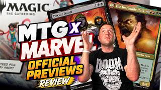 MTG x Marvel Official Preview Review | New Magic The Gathering Marvel Cards