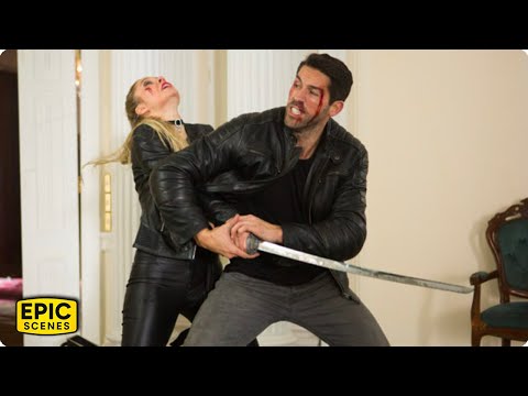 Mike battles Jane the Ripper in a nonstop action fight – Accident Man