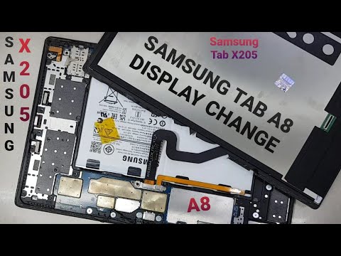 SAMSUNG TAB A8 DISPLAY CHANGE