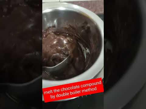 Learn how to make chocolates from Luvit Chocolate Compound in one min#shorts